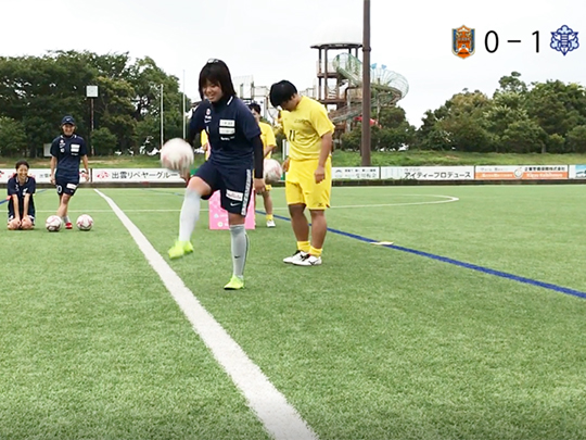 出雲市の女子サッカーチーム「ディオッサ出雲」さんとのコラボ