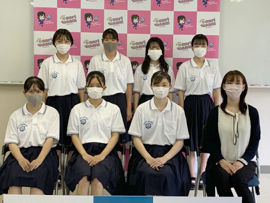 揃っての集合写真