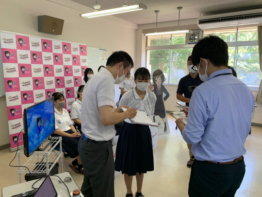 記者からの質疑対応