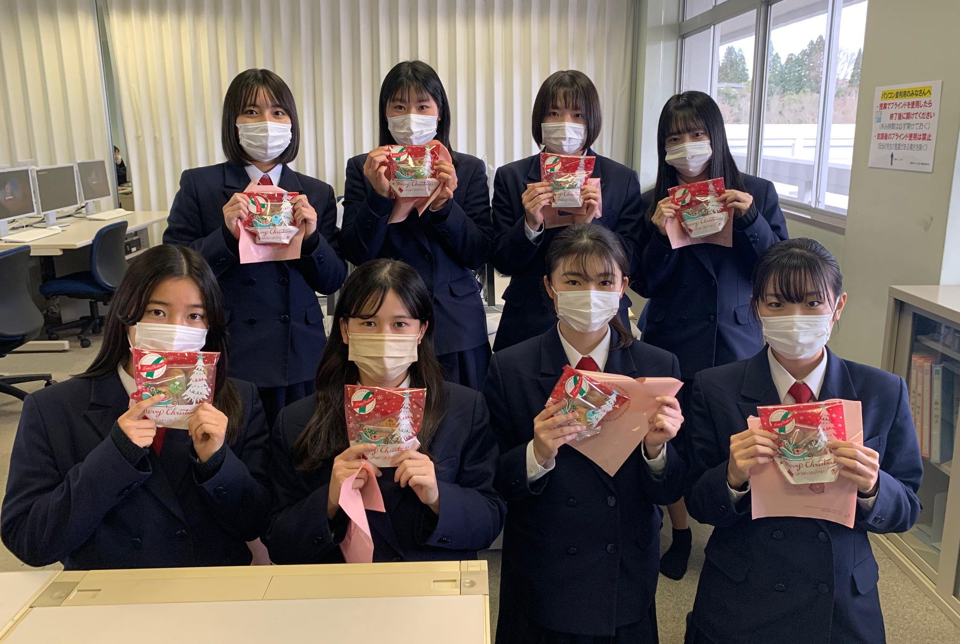 出雲商業高等学校 課題研究２学期終了